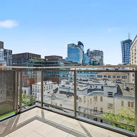 Luxury 2-room With A Beautiful View - Mennica Warsaw